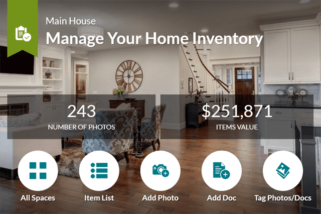 Homezada Pro for insurance overview